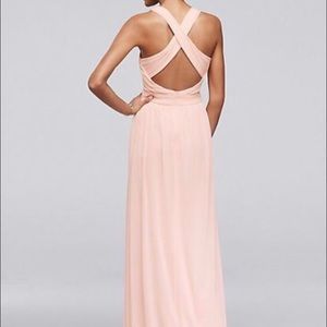 David’s Bridal Bridesmaid Dress Size 4 petal pink